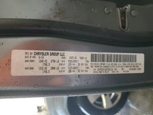 Photo 14 from auction – 2010 DODGE JOURNEY SX with VIN 3D4PG5FV0AT228159