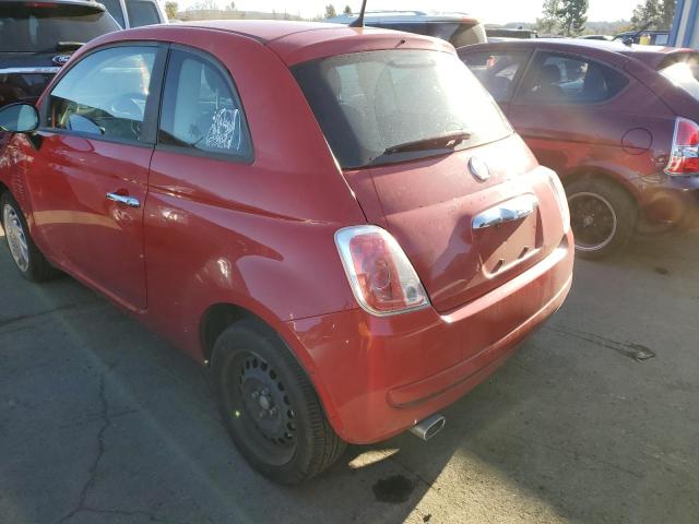 Photo 2 from auction – 2012 FIAT 500 POP with VIN 3C3CFFAR3CT352285