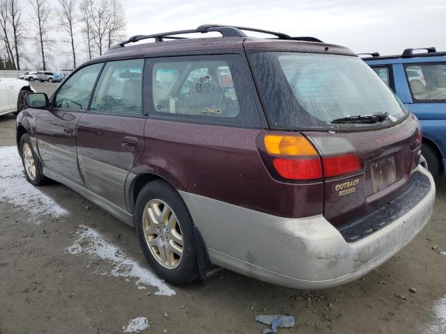 Photo 2 from auction – 2000 SUBARU LEGACY OUT with VIN 4S3BH6862Y7606447