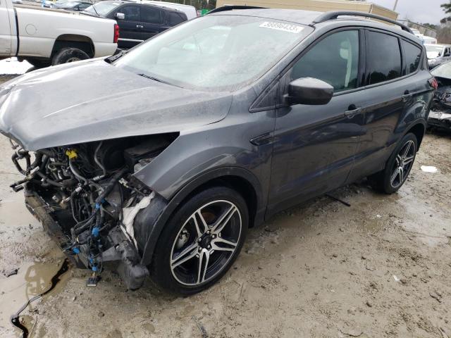 FORD ESCAPE SEL 2019 with VIN 1FMCU0HD1KUA88511 - Photo from auction
