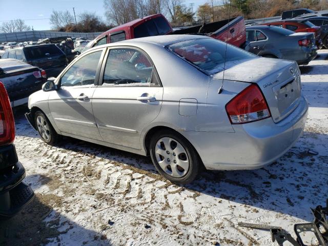 Photo 2 from auction – 2009 KIA SPECTRA EX with VIN KNAFE221X95585924