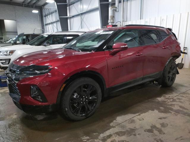CHEVROLET BLAZER RS 2021 with VIN 3GNKBKRS2MS534741 - Photo from auction