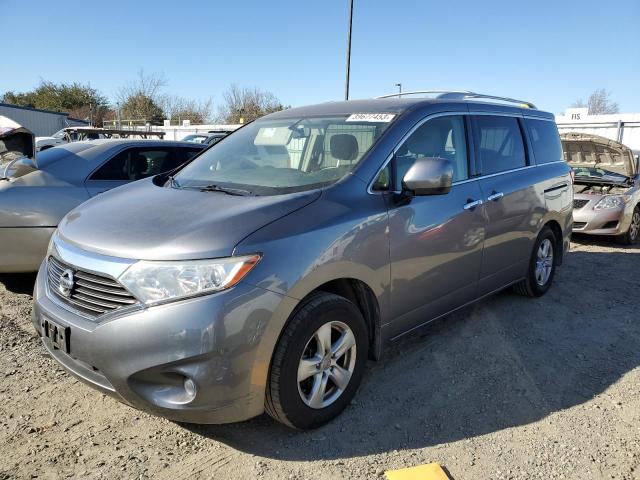 NISSAN QUEST S 2015 with VIN JN8AE2KP0F9128470 - Photo from auction