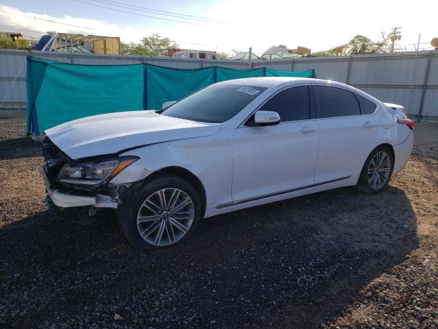 GENESIS G80 BASE 2018 with VIN KMHGN4JE4JU269092 - Photo from auction