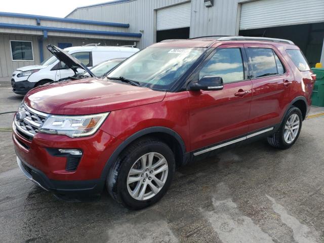 FORD EXPLORER X 2018 with VIN 1FM5K8D81JGA75907 - Photo from auction