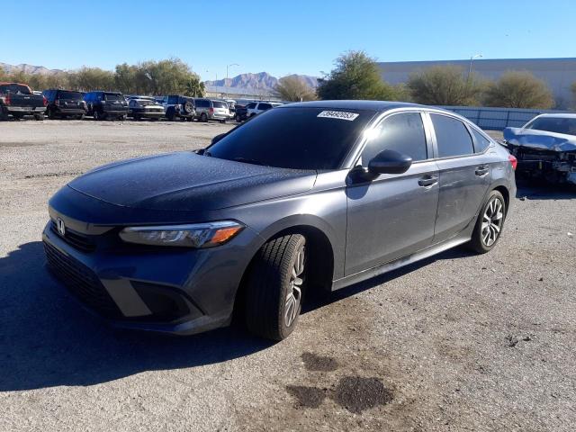 HONDA CIVIC EX 2022 with VIN JHMFE1F77NX000628 - Photo from auction