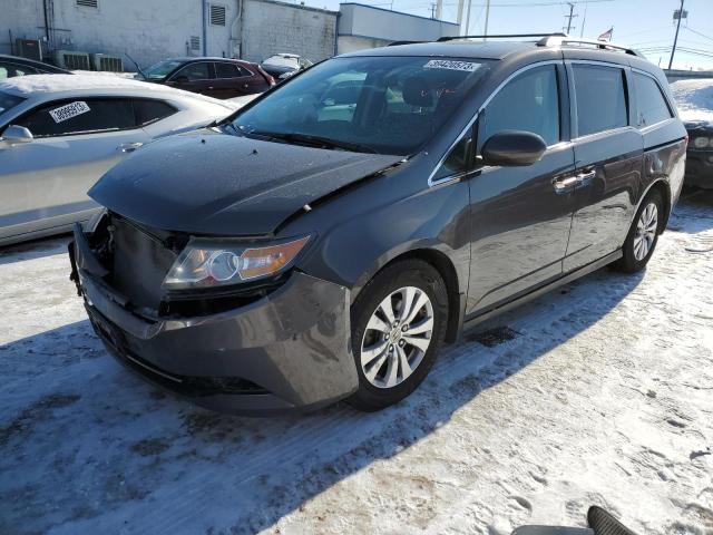 HONDA ODYSSEY EX 2016 with VIN 5FNRL5H65GB043555 - Photo from auction