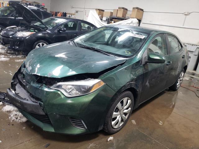 TOYOTA COROLLA L 2014 with VIN 2T1BURHE0EC214176 - Photo from auction