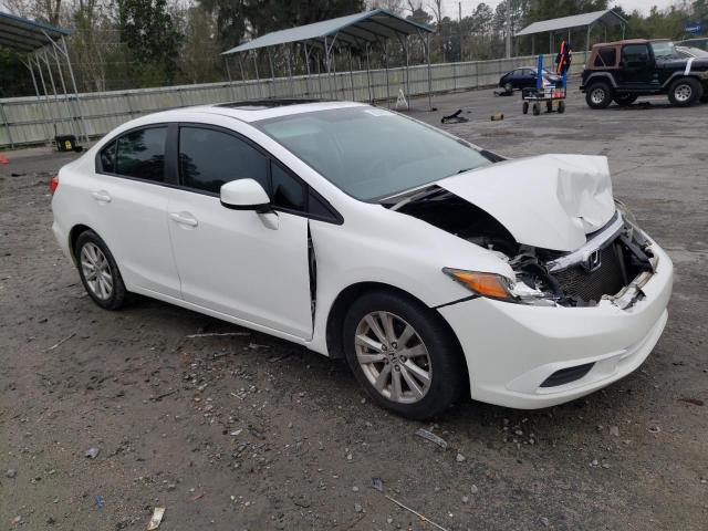 Photo 4 from auction – 2012 HONDA CIVIC EX with VIN 19XFB2F86CE340598