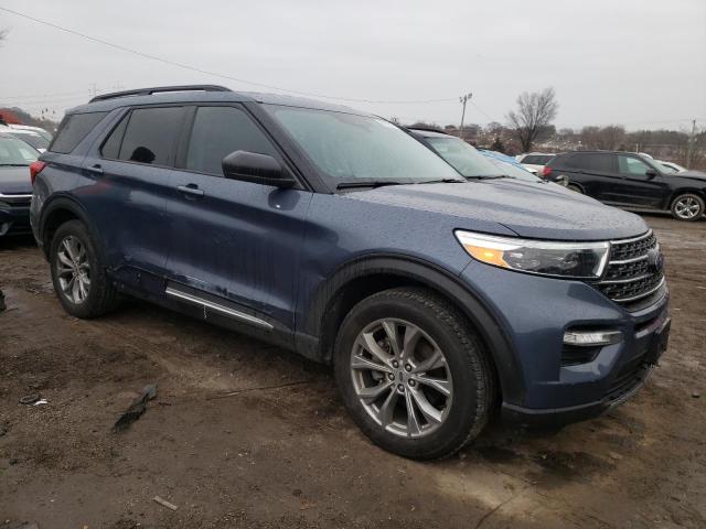 Photo 4 from auction – 2021 FORD EXPLORER X with VIN 1FMSK7DH9MGC19110