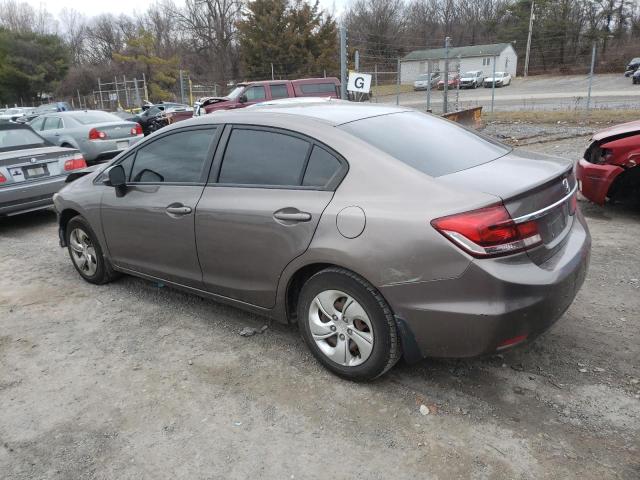 Photo 2 from auction – 2013 HONDA CIVIC LX with VIN 2HGFB2F52DH595004