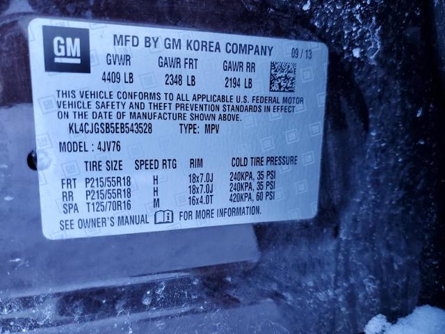 Photo 14 from auction – 2014 BUICK ENCORE with VIN KL4CJGSB5EB543528