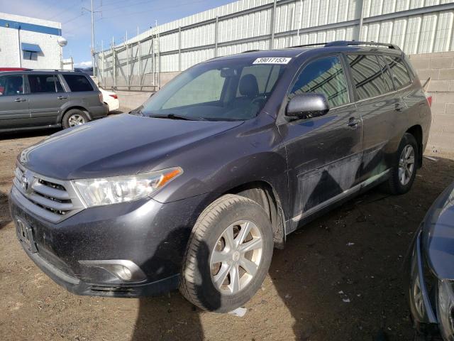 TOYOTA HIGHLANDER 2012 with VIN 5TDBK3EH9CS112784 - Photo from auction
