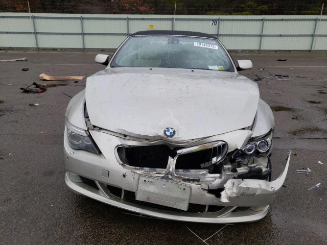 Photo 5 from auction – 2008 BMW 650I with VIN WBAEB53578CX60938