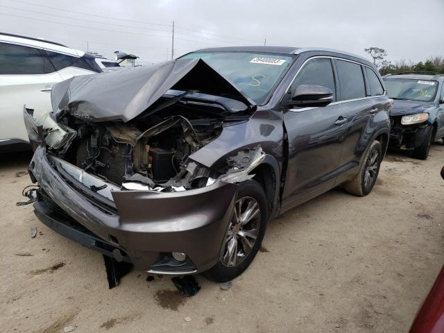 TOYOTA HIGHLANDER 2014 with VIN 5TDKKRFH7ES032095 - Photo from auction