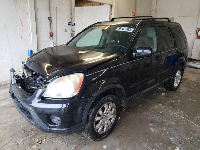 HONDA CR-V SE 2006 with VIN SHSRD78956U434912 - Photo from auction