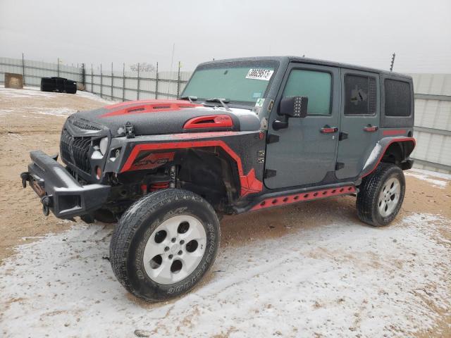 JEEP WRANGLER U 2014 with VIN 1C4BJWDG9EL253078 - Photo from auction