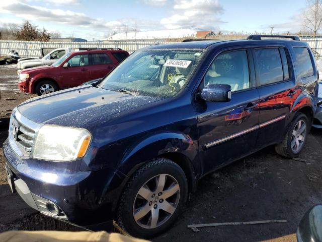 HONDA PILOT TOUR 2015 with VIN 5FNYF4H93FB047366 - Photo from auction