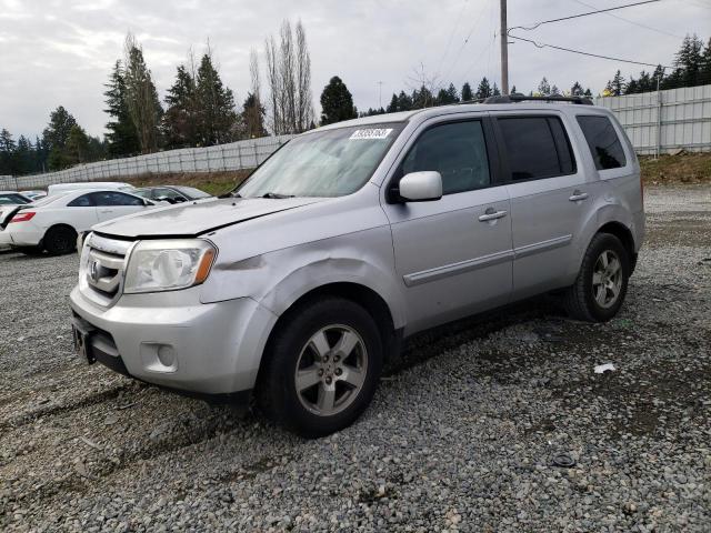 HONDA PILOT EX 2011 with VIN 5FNYF3H40BB017749 - Photo from auction