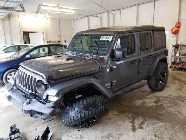 JEEP WRANGLER U 2018 with VIN 1C4HJXDN3JW185643 - Photo from auction