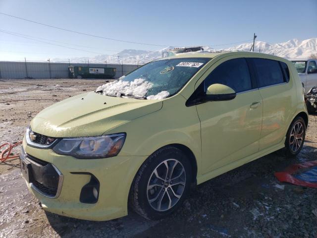 Photo 1 from auction – 2017 CHEVROLET SONIC LT with VIN 1G1JD6SB9H4153001
