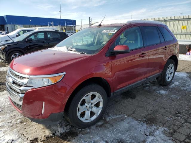 FORD EDGE SEL 2013 with VIN 2FMDK3JC3DBC11716 - Photo from auction