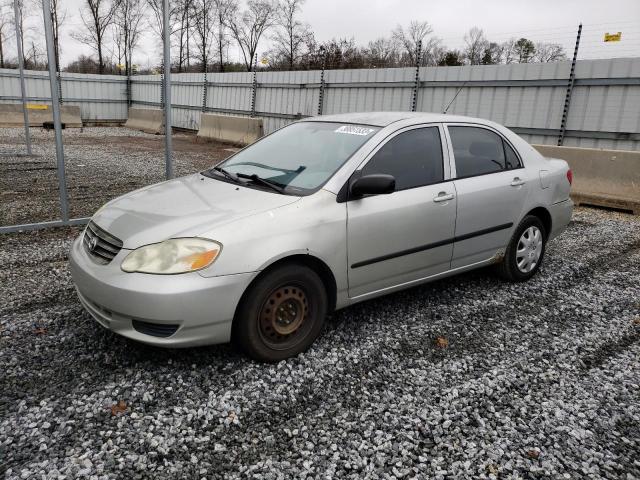 TOYOTA COROLLA CE 2003 with VIN 1NXBR32E93Z171024 - Photo from auction