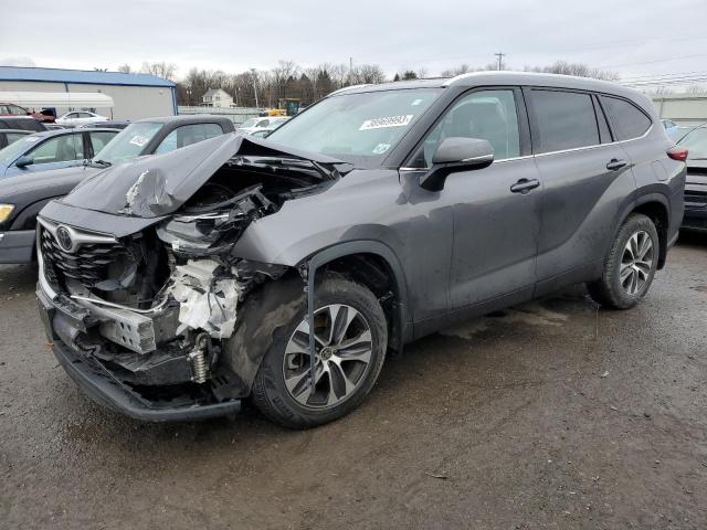 TOYOTA HIGHLANDER 2021 with VIN 5TDGZRBH1MS125216 - Photo from auction