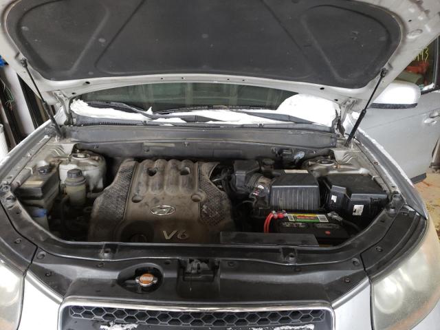 Photo 11 from auction – 2007 HYUNDAI SANTA FE G with VIN 5NMSG13D77H091710