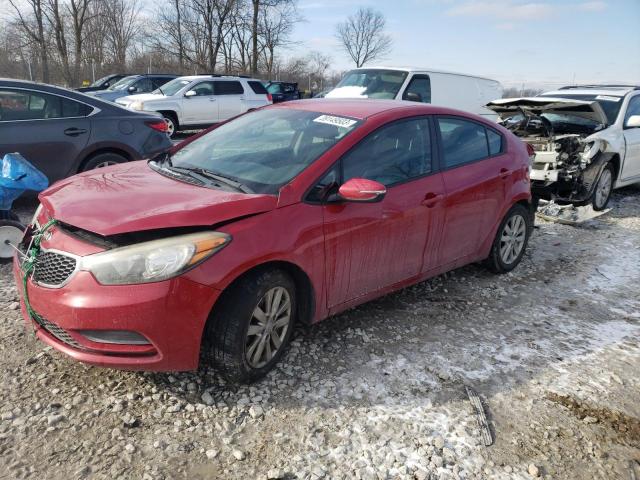 KIA FORTE LX 2014 with VIN KNAFX4A64E5223715 - Photo from auction