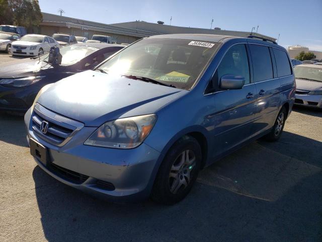 HONDA ODYSSEY EX 2005 with VIN 5FNRL38765B062724 - Photo from auction