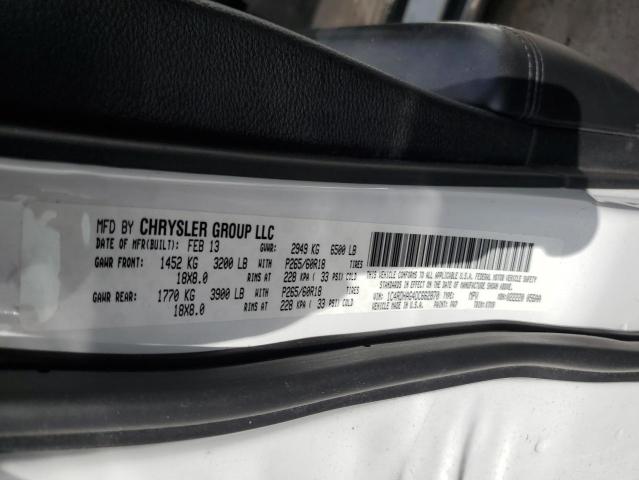 Photo 14 from auction – 2013 DODGE DURANGO SX with VIN 1C4RDHAG4DC662870