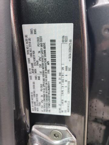 Photo 14 from auction – 2019 FORD ESCAPE SEL with VIN 1FMCU0HD1KUA88511