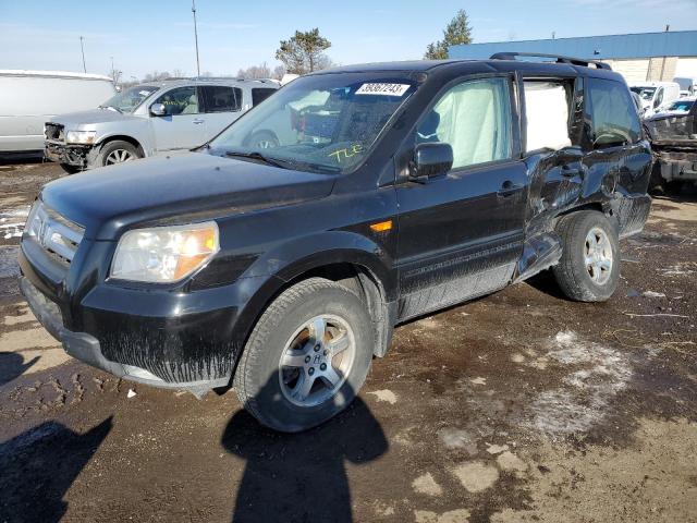 HONDA PILOT EXL 2008 with VIN 5FNYF18748B002789 - Photo from auction