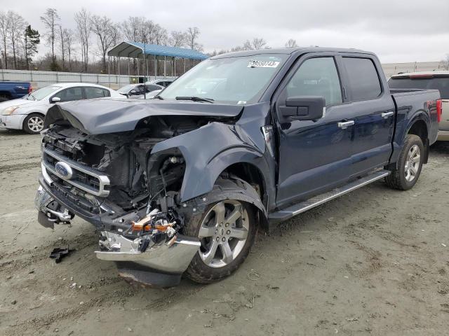 FORD F150 SUPER 2021 with VIN 1FTFW1E86MFC17522 - Photo from auction