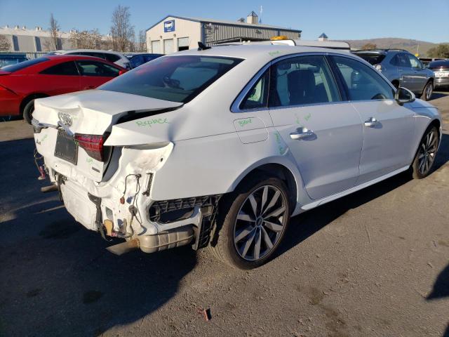 Photo 3 from auction – 2021 AUDI A4 PREMIUM with VIN WAUBBAF40MA050994