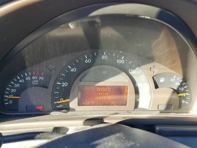 Photo 9 from auction – 2002 MERCEDES-BENZ C 320 with VIN WDBRF64J22F210321