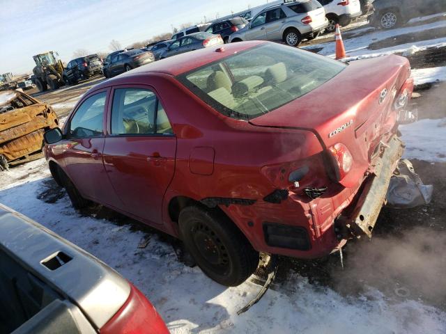 Photo 2 from auction – 2009 TOYOTA COROLLA BA with VIN JTDBL40E89J014805