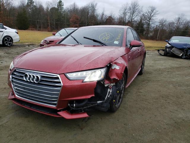 AUDI A4 PREMIUM 2018 with VIN WAUDNAF41JA075219 - Photo from auction