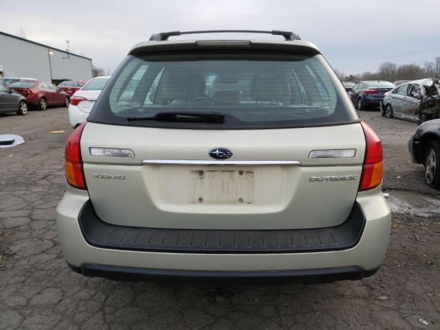 Photo 6 from auction – 2006 SUBARU LEGACY OUT with VIN 4S4BP62C567331084
