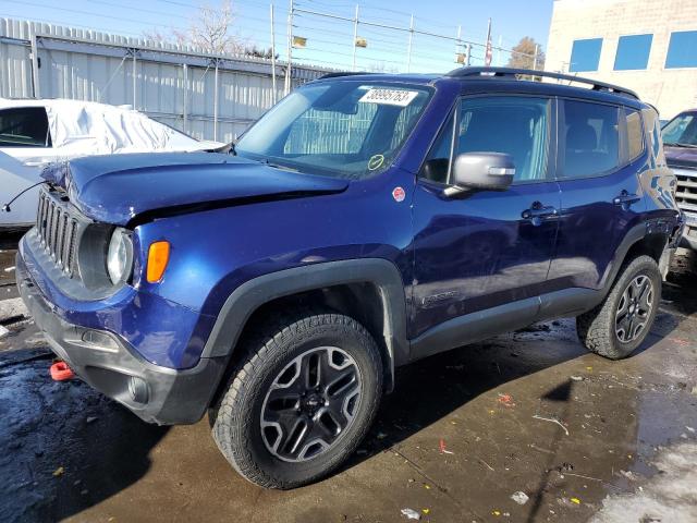 JEEP RENAGADE 2017 with VIN ZACCJBCB9HPE50352 - Photo from auction