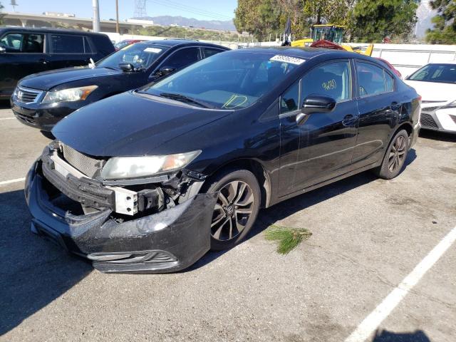 HONDA CIVIC EX 2014 with VIN 19XFB2F83EE266110 - Photo from auction