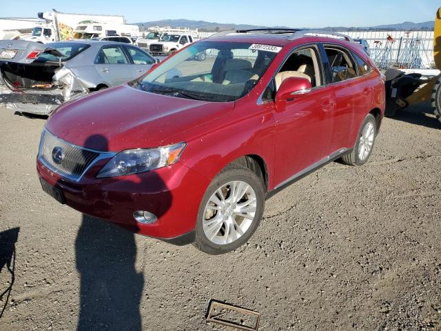 LEXUS RX 450 2012 with VIN JTJBC1BA1C2431562 - Photo from auction