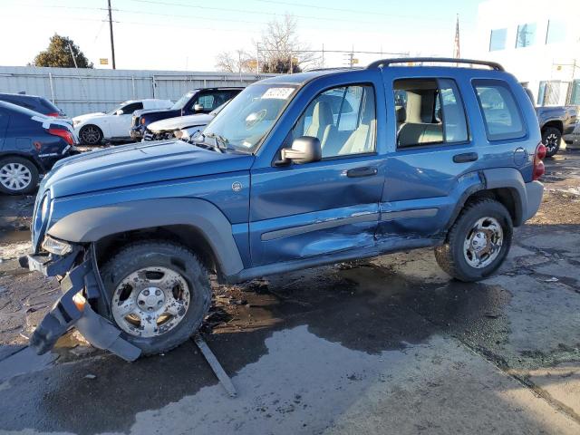 Photo 1 from auction – 2005 JEEP LIBERTY SP with VIN 1J4GL48K65W526182