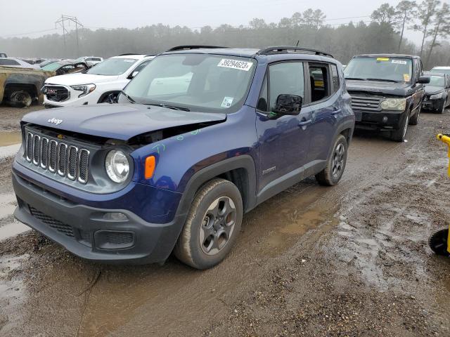 JEEP RENEGADE S 2017 with VIN ZACCJAAB5HPF74499 - Photo from auction