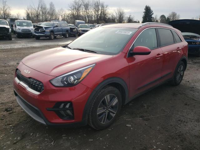 KIA NIRO LX 2022 with VIN KNDCB3LC8N5546649 - Photo from auction