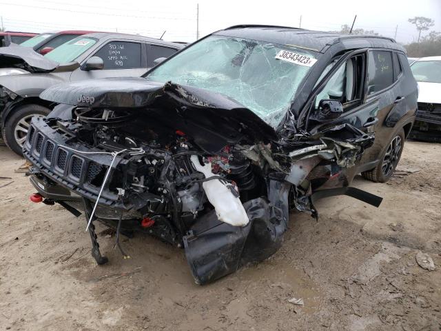 JEEP COMPASS TR 2020 with VIN 3C4NJDDB2LT249123 - Photo from auction
