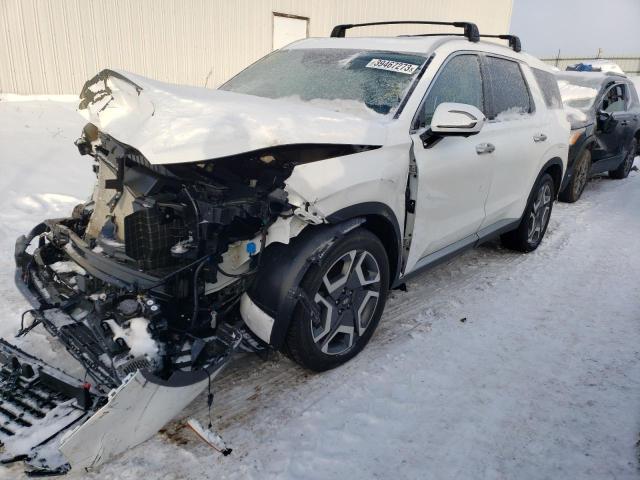 HYUNDAI PALISADE S 2023 with VIN KM8R4DGEXPU511444 - Photo from auction
