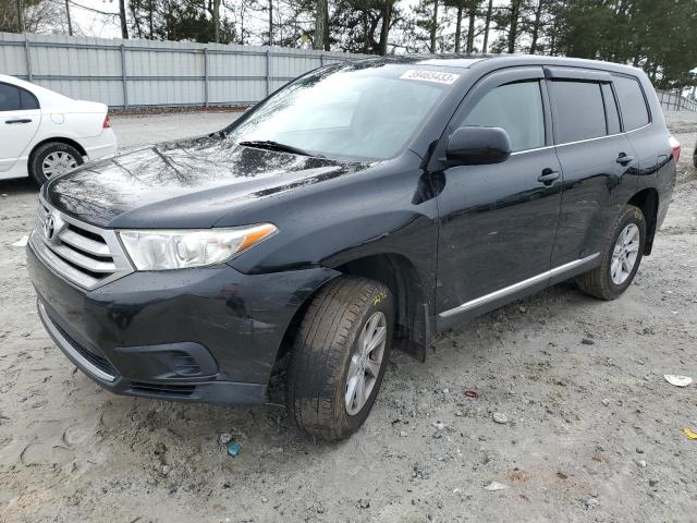TOYOTA HIGHLANDER 2013 with VIN 5TDZA3EH8DS036221 - Photo from auction