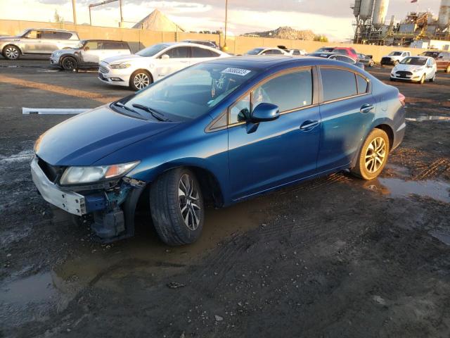HONDA CIVIC EX 2013 with VIN 19XFB2F83DE271211 - Photo from auction